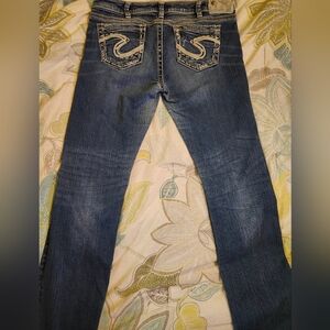 Women's W32/L33 Silver Jeans!! :)